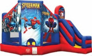 6Super Hero Bounce House combo