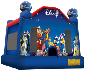 8World of Disney bounce house